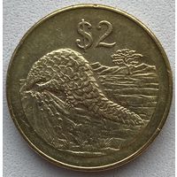 Зимбабве 2 доллара 2001 г.