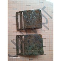 Пряжка железная РККА (за 1 шт.) верхняя