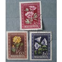 Венгрия цветы 3шт