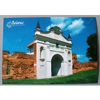 Ворота бывшего монастыря картезианцев, Брестская область. Открытка, глянец