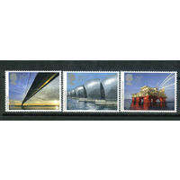 Великобритания - 1983г. - великие произведения человеческого разума - 3 марки - полная серия, MNH [Mi 953-955]. #3-GB-Z-1-14