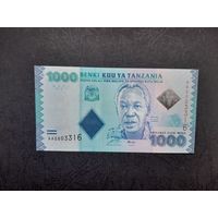 1000 шиллингов 2010 года. Танзания. UNC. Распродажа