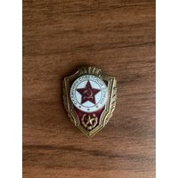 Знак Отличник советской армии (тяжёлый, булавка, СССР)