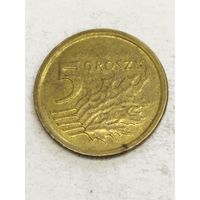 Польша 5 грош 2016