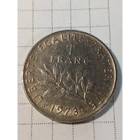 1 франк Франция 1973 год