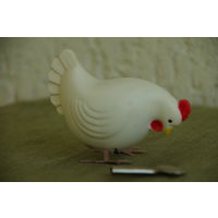 Игрушка заводная " Курочка "    ( рабочая )