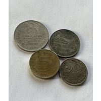 Шри-Ланка 4 монеты