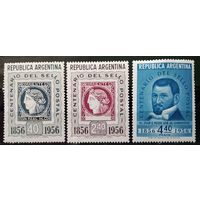 АРГЕНТИНА\133с\ 1956 100 лет первой марке страны   MNH