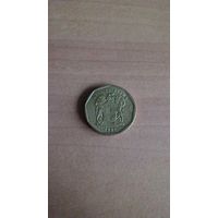 ЮАР, 20 центов 1997 года *