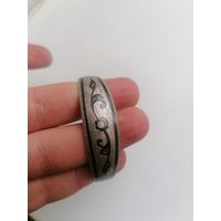 Браслет серебро 875 чернь Кубачи лот 765