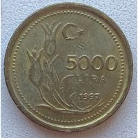 Турция 5000 лир 1997 г.