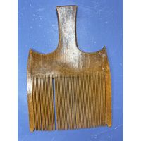 Старинный Деревянный Гребень для прялки чесало для шерсти прялка 19 век "