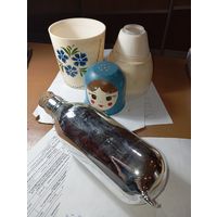 Термос Матрёшка СССР .
