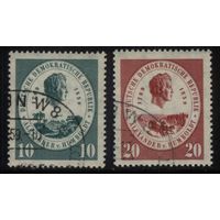 ГЕРМАНИЯ, ГДР - 1959 [Mi. 684-685] Гашеная (DDR01)