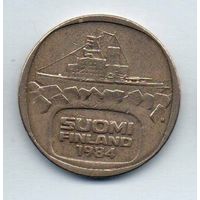 Финляндская Республика. 5 марок 1984 N. Корабль.
