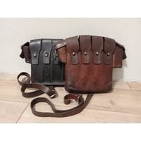 Подсумок для магазинов пистолет-пулемета Suomi. Вторая мировая.