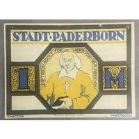 Нотгельд Падерборн 1 марка 1921 год. Веймарская республика