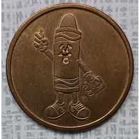 Жетон "Crayola Factory", США