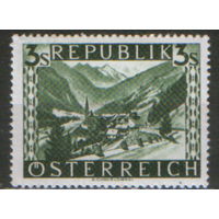 Марка из серии 1946г. Австрия "Ландшафты" MNH