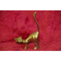 Статуэтка " Кот "   ( высота 9,5 см , длинна 7 см )