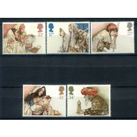 Великобритания - 1984г. - Рождество - 5 марок - полная серия, MNH [Mi 1012-1016]. #3-GB-Z-1-16