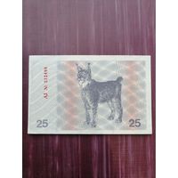 25 таллонов 1991. Неплохое состояние. С 1 рубля