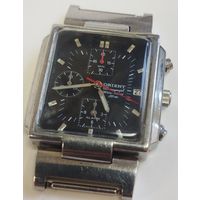 Часы "Orient" хронограф,Корпус нерж.сталь