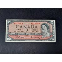 2 доллара 1954 года. Канада. Распродажа.