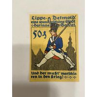 50 пфеннингов (нотгельды) 1921 г. Германия.