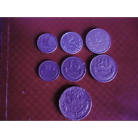 Набор монет МНР 1 образца 1970-1981