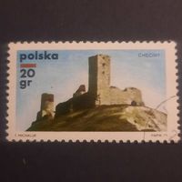 Польша 1971. Архитектура. Checiny