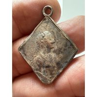 Медаль. "В память войны с турками " 10 июля 1774г . РЕДКОСТЬ. СЕРЕБРО.