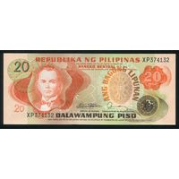 Филиппины 20 песо 1974-85 гг. P 162c. Серия XP. UNC