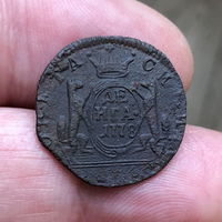 Денга 1778 года КМ - "Сибирская Монета"