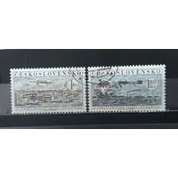 РАСПРОДАЖА ЧЕХОСЛОВАКИЯ 1959г. Полная серия. Гаш.