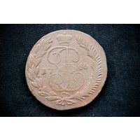 5 копеек 1766 г. Москва (Российская Империя), Екатерина II