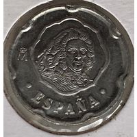 Испания 50 песет 1996 г. Филипп V. В холдере