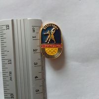 Значок баскетбол Олимпиада 80