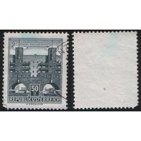 Австрия (Mi) AT 1044y 50 грошен 1959-2002 Buildings - Karl-Marx-Hof, Vienna-Heiligenstadt (белая 25х30мм) (m21)