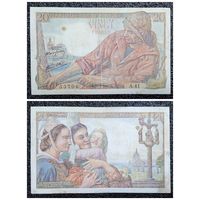 20 франков Франция 1942 г.