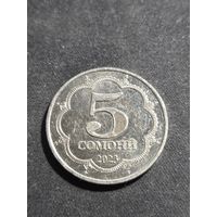 Таджикистан 5 сомони 2023