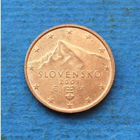Словакия 2 евроцента 2009