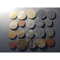 20 монет мира без повторов  (1)