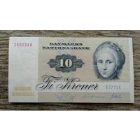 Werty71 Дания 10 крон 1972 банкнота Утка