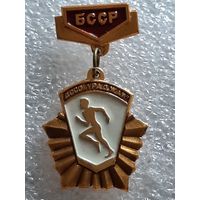 Значок ДССО "Урожай" БССР 1 место.