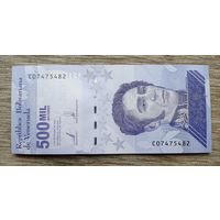 Werty71 Венесуэла 500000 боливаров 2020 UNC Банкнота