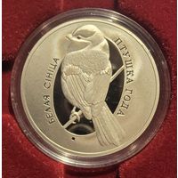 Белая синица, 1 рубль, Птица года 2022.