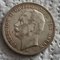 Баден 3 марки 1914