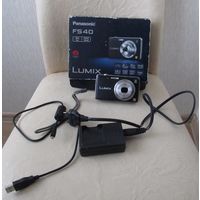 Все лоты с рубля.Фотоаппарат Panasonic FS 40,Lumix ,включается,фотографирует.