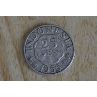Индонезия 25 сен 1955 с 1 руб